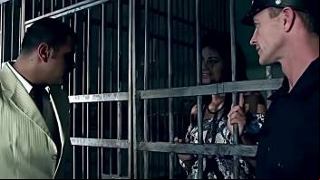 Dirty cop sex slaves series. Tamed wild cat. Part 1. Soon she gets chest harness, weighted nipple clamps, spits on her face, he spits into her mouth, then he roughly finger fucks her. She has her next bound orgasm, painful and harsh...